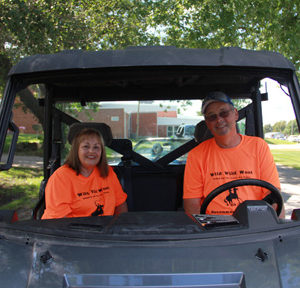Grand Marshals for the Ravenwood Festival, “Wild, Wild West, #GiddyUp” parade, August 6, were Wayne and Brenda Boswell.