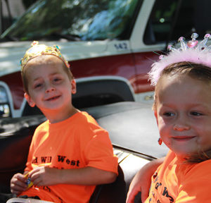 Landon Moore, son of Rex and Sasha Moore, and Brylie Jacoby, daughter of Heather and Anthony Jacoby, reigned as Little Mr. and Miss Jackson Township. 