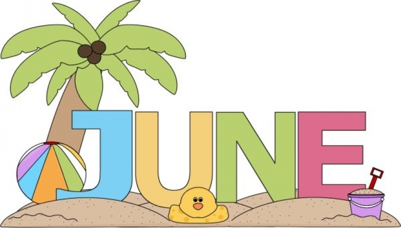 Month Of June Clip Art Free 2016 Calendar Inside Month Of June Clipart 
